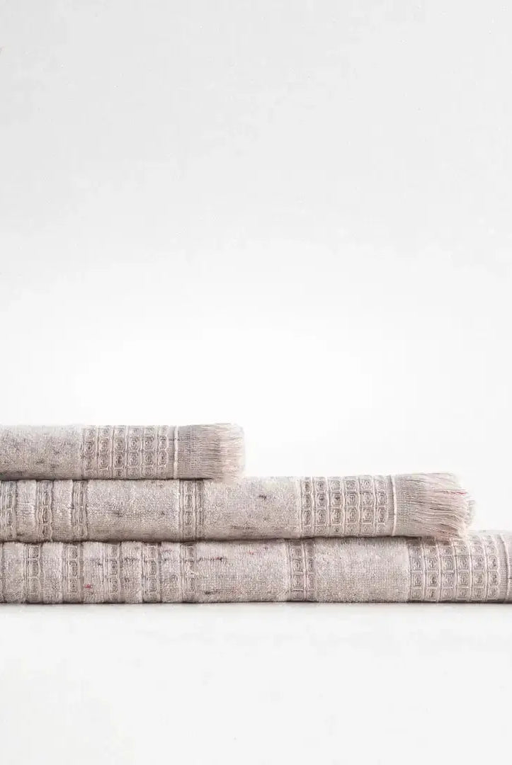 Zestaw 3 ręczników Maia – 100% Organiczna Turecka Bawełna, Różowy puder Wivanco Bedding