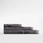 Zestaw 3 ręczników Zeus – 100% Organiczna Turecka Bawełna, Antracyt Wivanco Bedding
