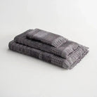 Zestaw 3 ręczników Zeus – 100% Organiczna Turecka Bawełna, Antracyt Wivanco Bedding