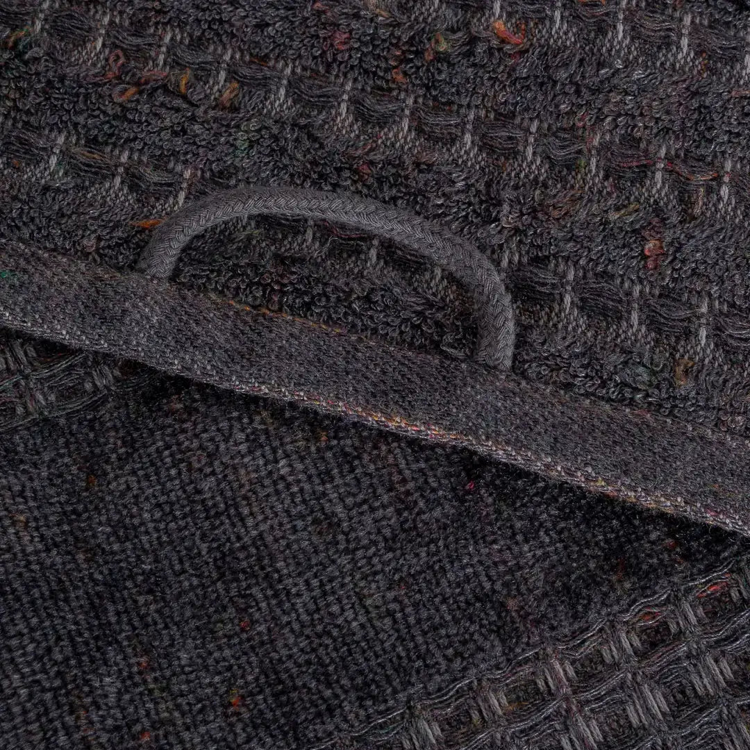 Zeus 3-Piece Towel Set Made from 100% Organic Turkish Cotton – Anthracite