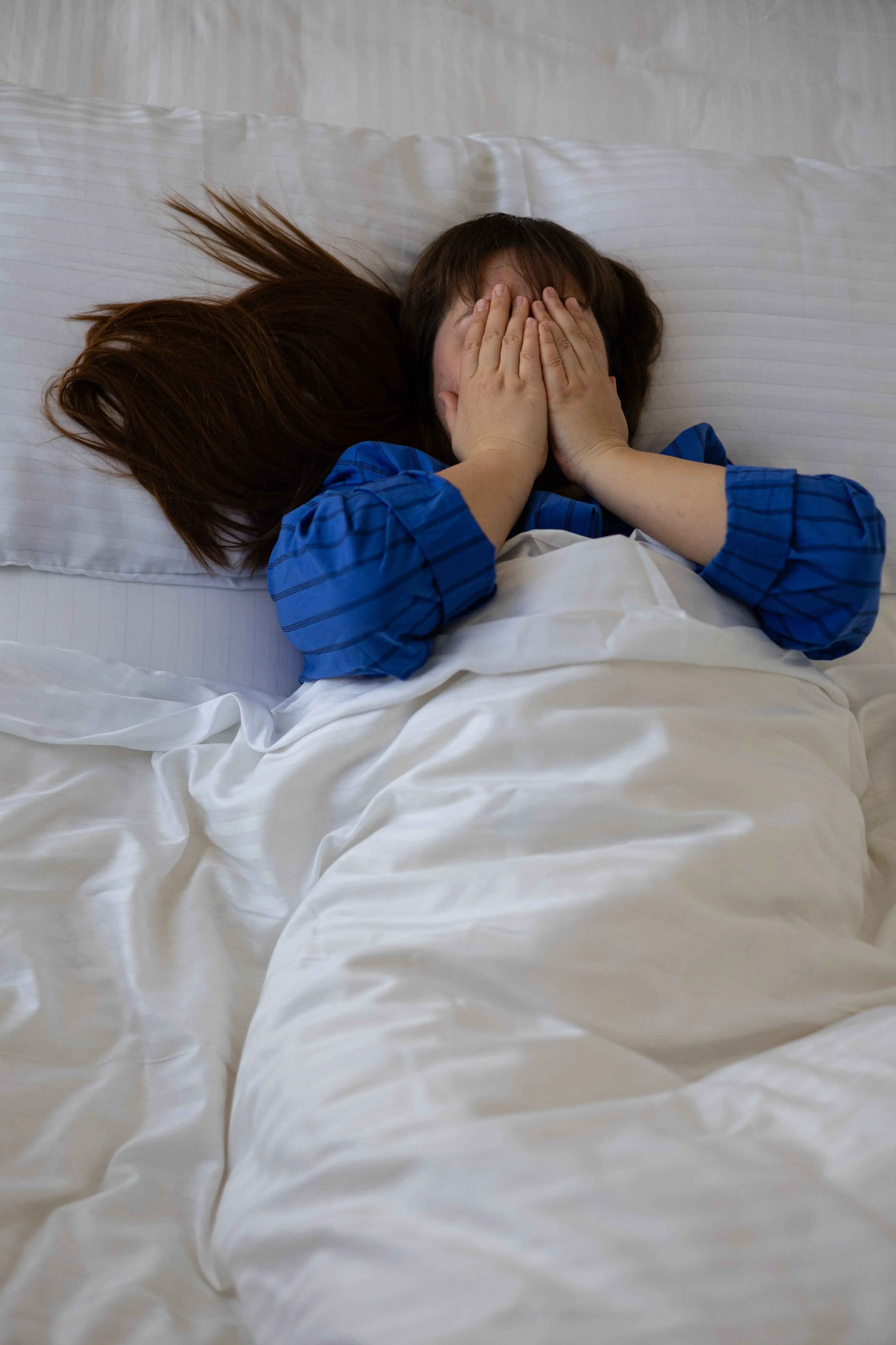 Striped Satin Bedding – White, 100% Turkish Cotton, 140 g/m², Hotel Luxury