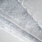 Zestaw 2 Ręczników Kąpielowych – Derin – Damski, 100% Organiczna Bawełna, Ręcznie Haftowany, Jasny Niebieski Wivanco Bedding
